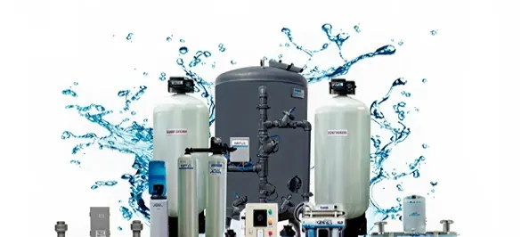 Tanques de suavización y equipos de tratamiento de agua con refacciones y consumibles